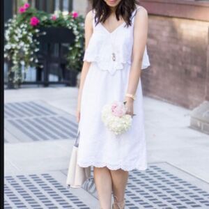 wayf pleated tiered dress Pleated Tiered Dress (Women)